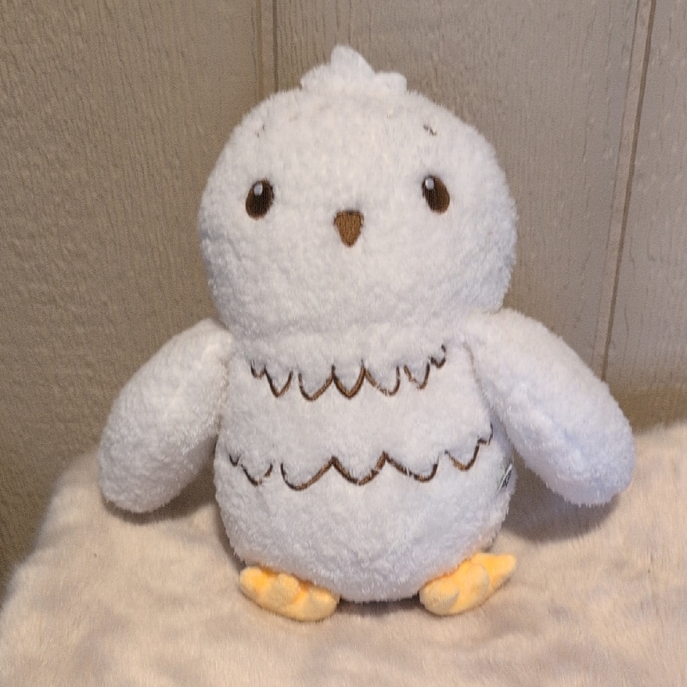 Harry Potter Plush Owl Toy - White and Brown